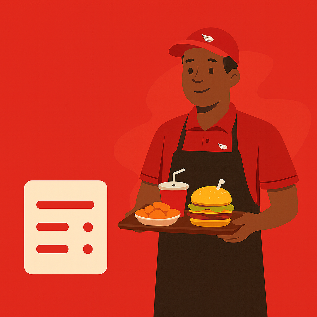 Menu cover